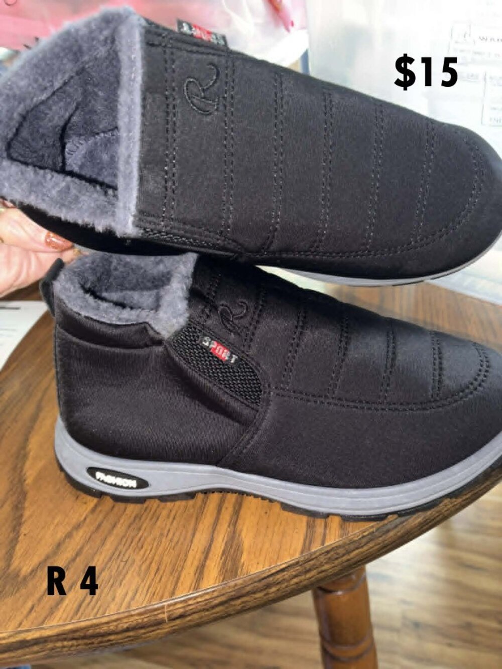 Short Top Snow Boots